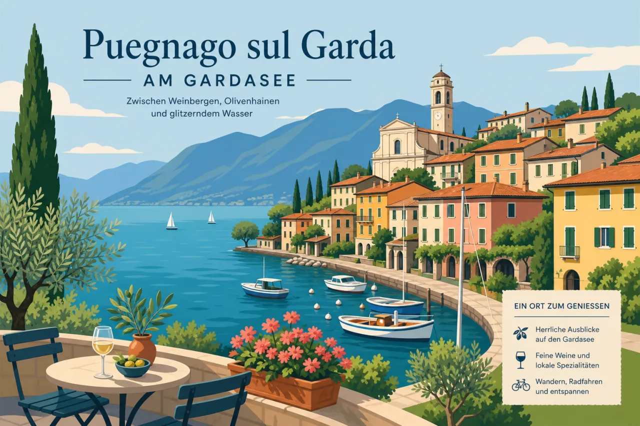 Puegnago sul Garda am Gardasee
