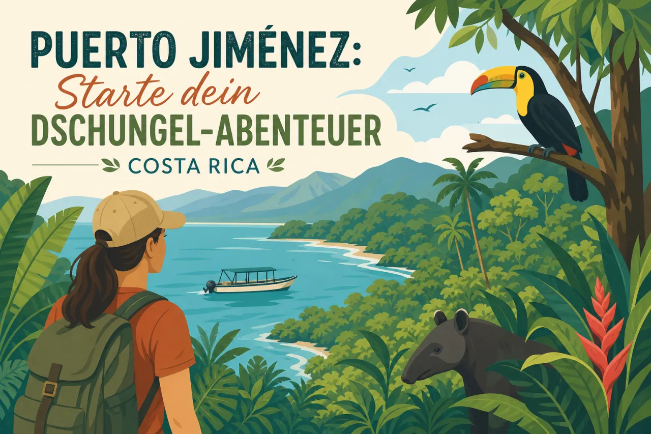 Puerto Jiménez: Dschungel, Küste und der Start zum Corcovado