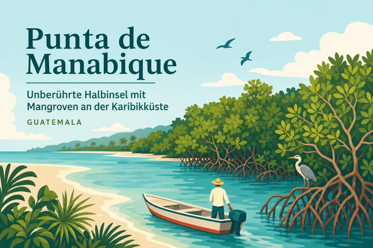 Punta de Manabique: Unberührte Halbinsel mit Mangroven an der Karibikküste