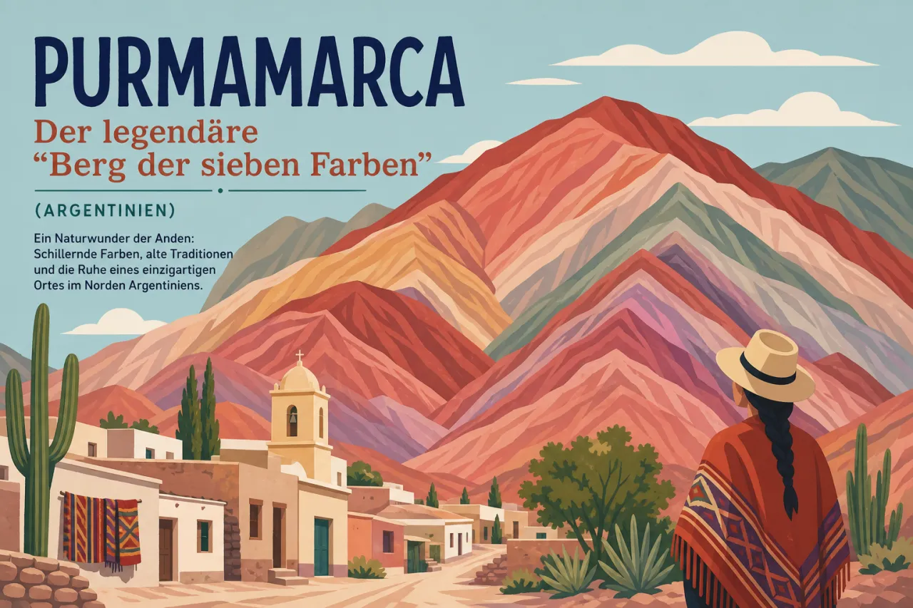 Purmamarca: Der legendäre Berg der sieben Farben