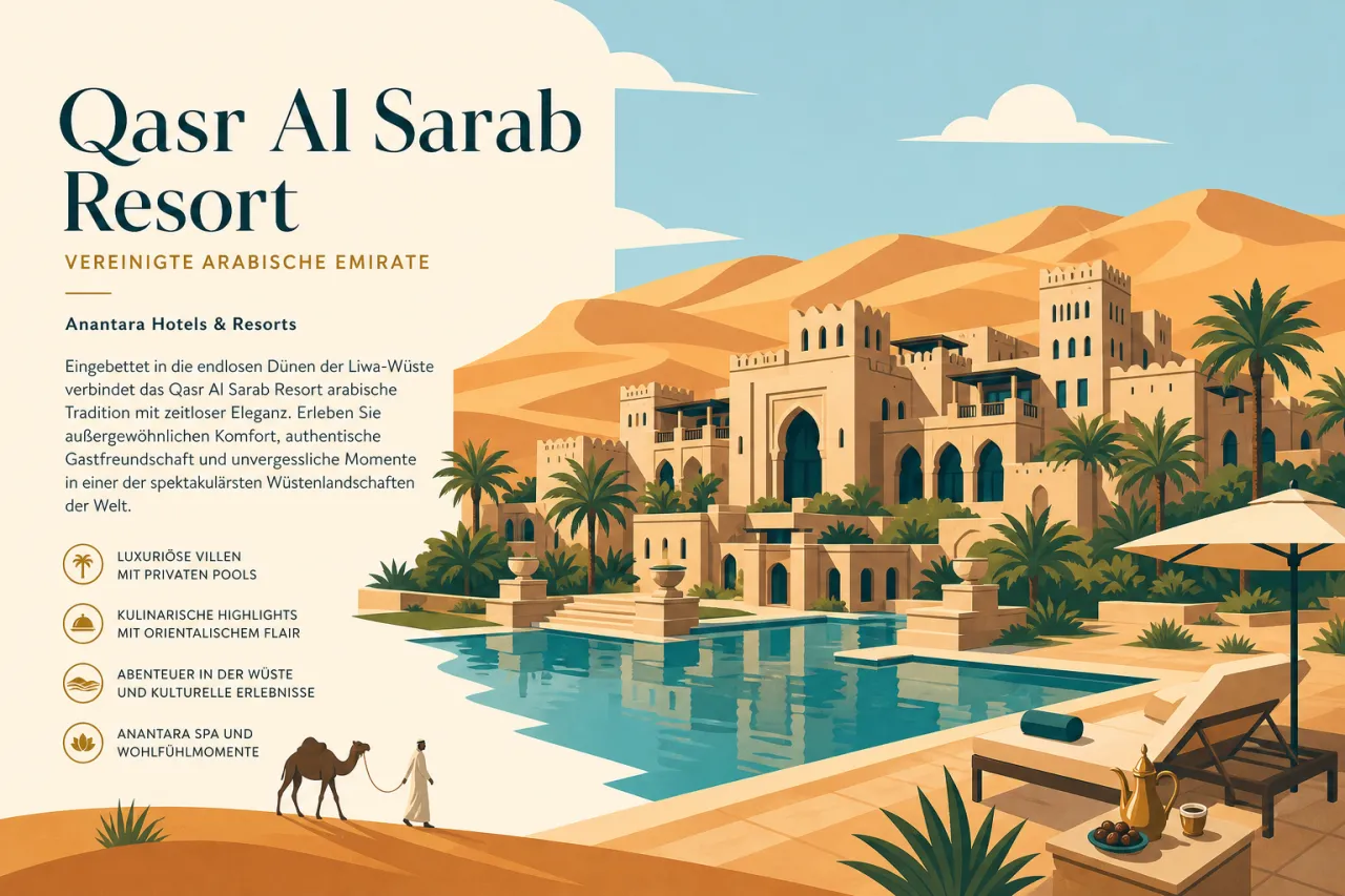 Qasr Al Sarab Resort in den Vereinigten Arabischen Emiraten