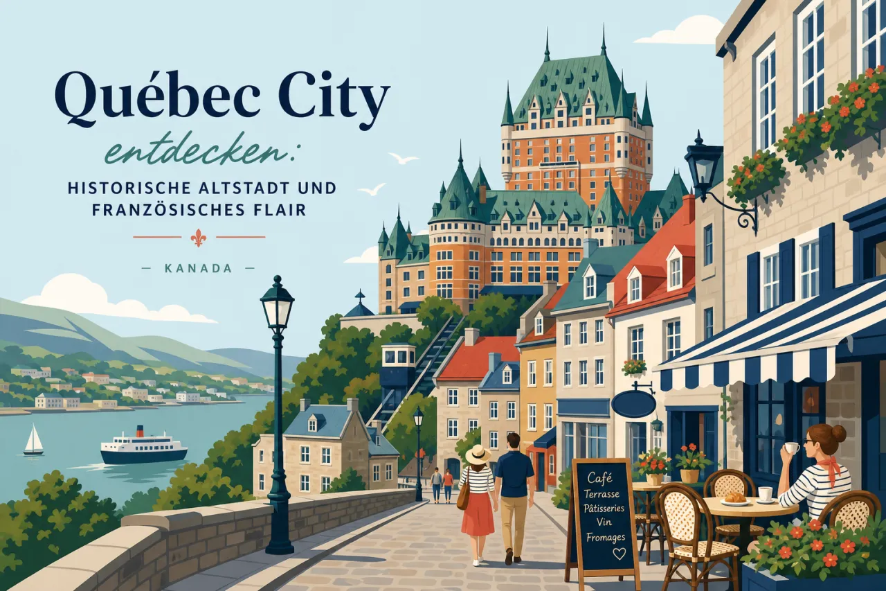 Québec City entdecken: Historische Altstadt und französisches Flair