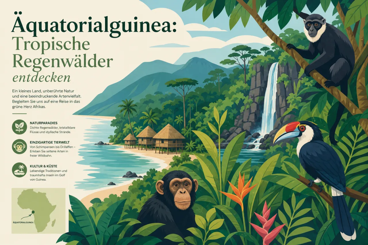 Äquatorialguinea: Tropische Regenwälder entdecken