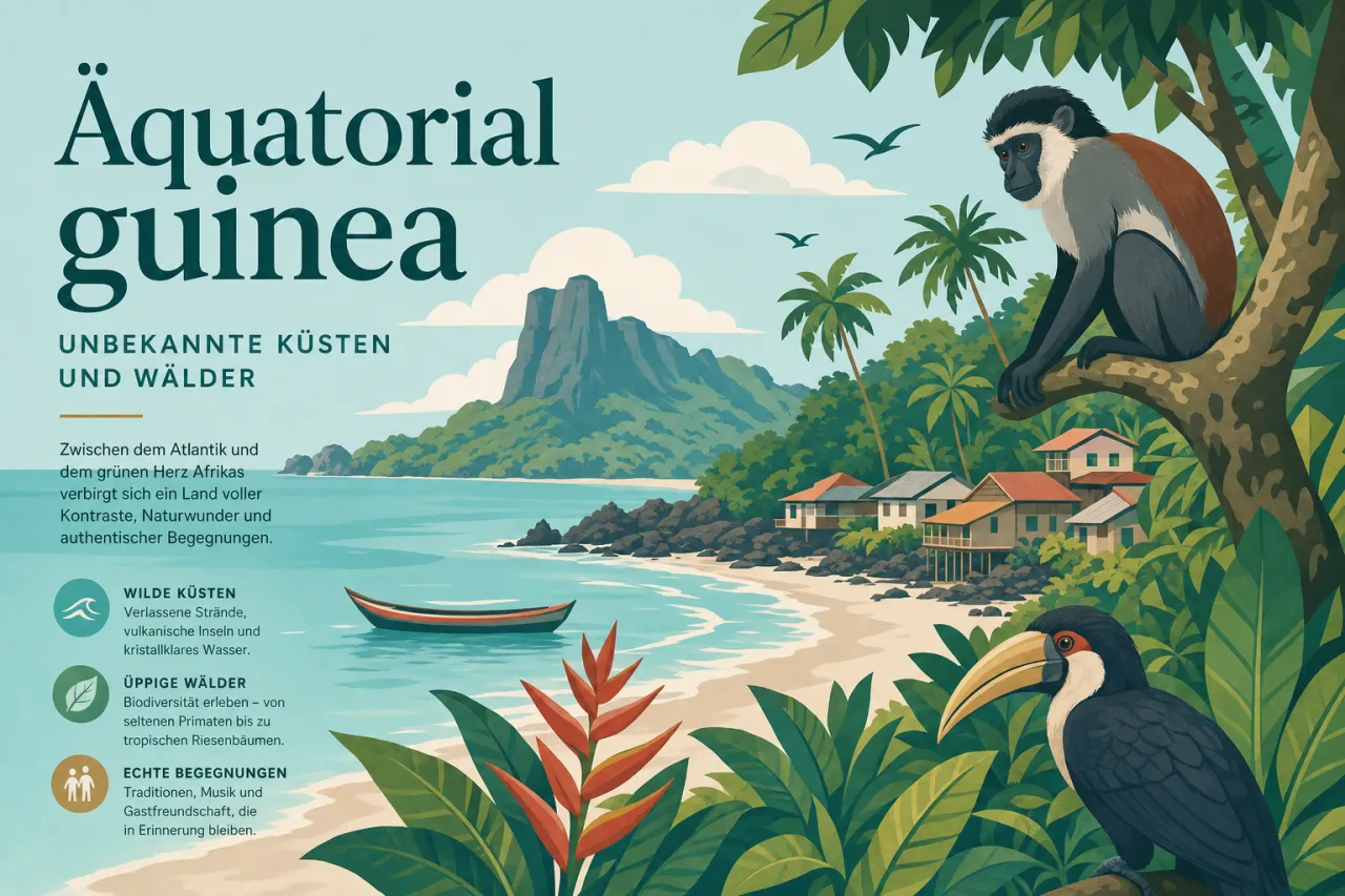 Äquatorialguinea: Unbekannte Küsten und Wälder
