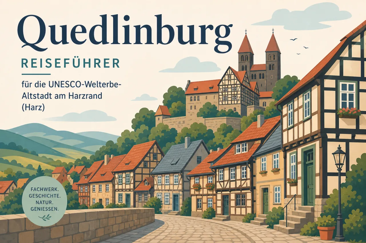 Quedlinburg: Reiseführer für die UNESCO-Welterbe-Altstadt am Harzrand
