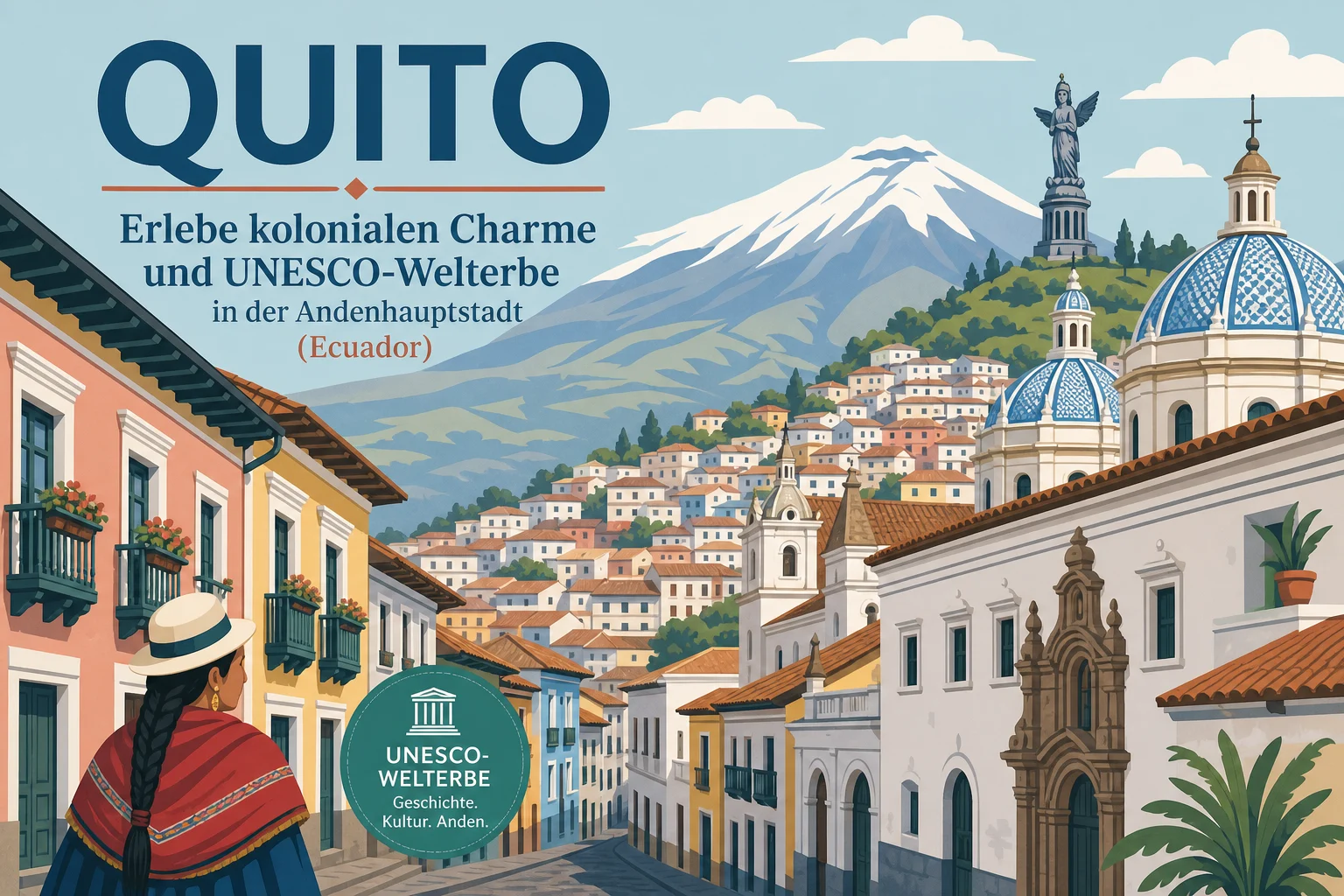 Quito: Kolonialer Charme und UNESCO-Welterbe in der Andenhauptstadt