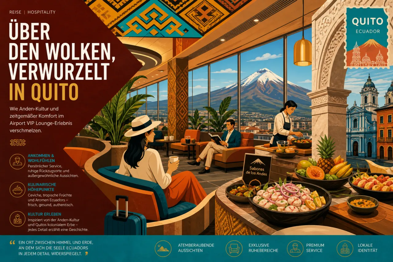 Quitos Flughafen eröffnet neue internationale VIP-Lounge