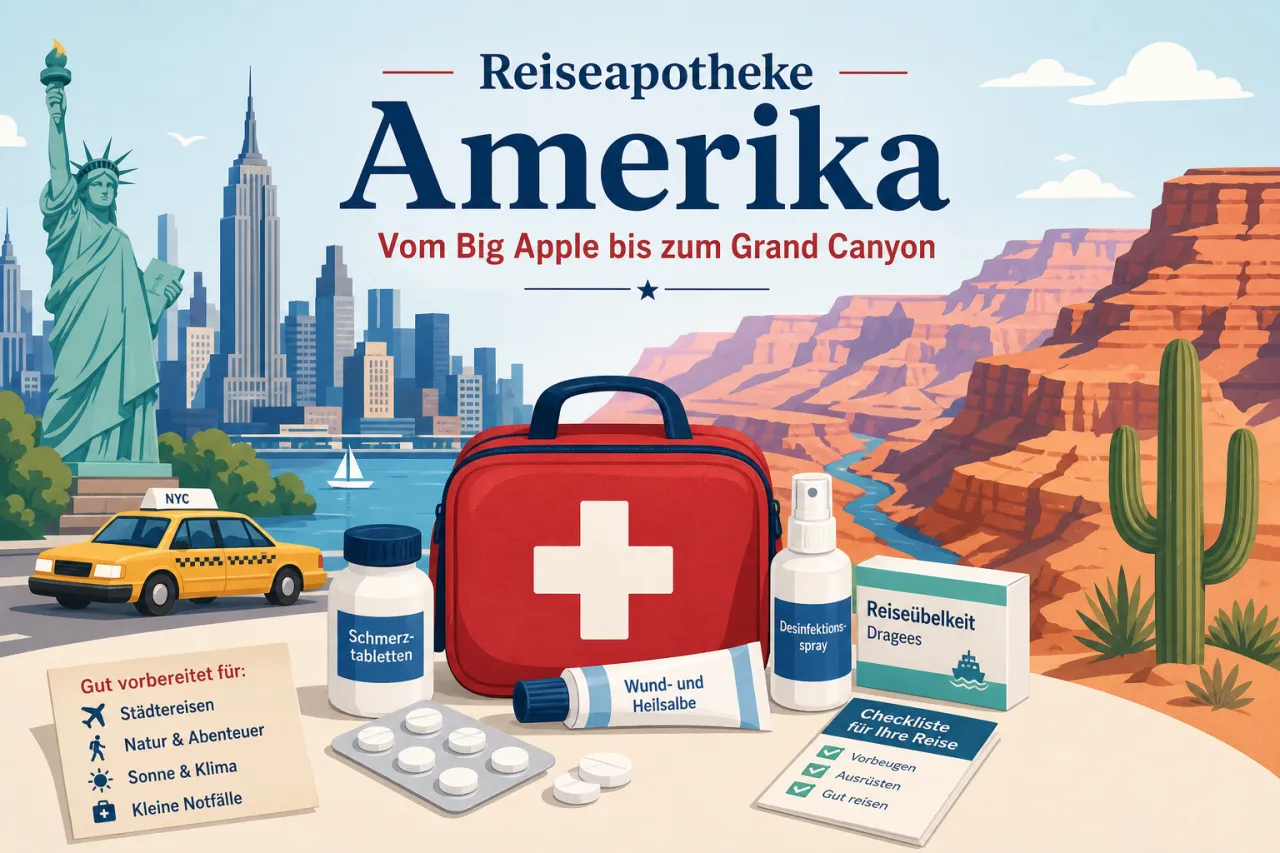 Reiseapotheke Amerika – Vom Big Apple bis zum Grand Canyon