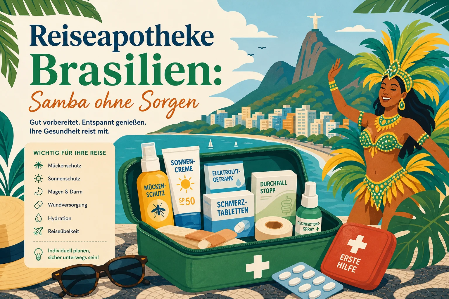Reiseapotheke Brasilien: Samba ohne Sorgen