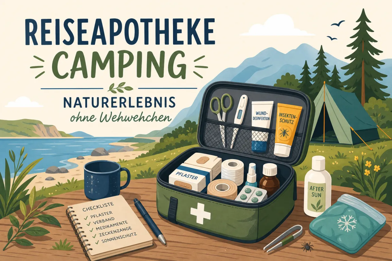 Reiseapotheke Camping – Naturerlebnis ohne Wehwehchen