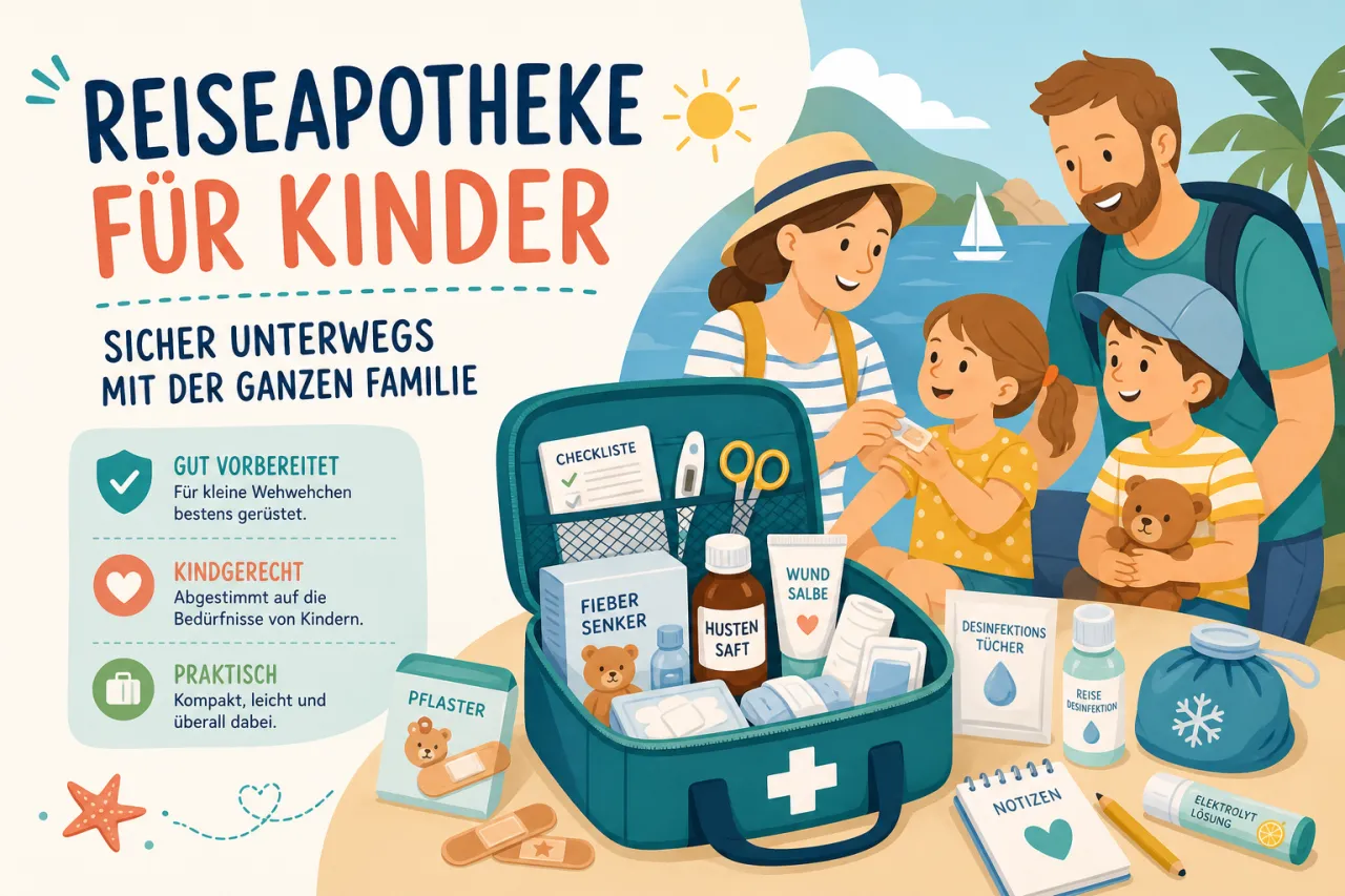 Reiseapotheke für Kinder – Sicher unterwegs mit der ganzen Familie