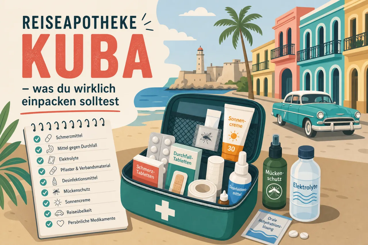 Reiseapotheke Kuba – Karibikflair ohne Sorgen genießen
