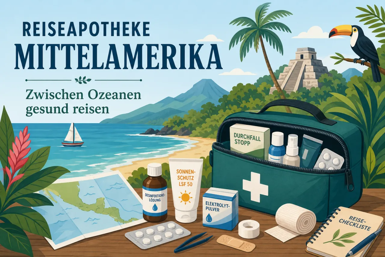 Reiseapotheke Mittelamerika – Zwischen Ozeanen gesund reisen