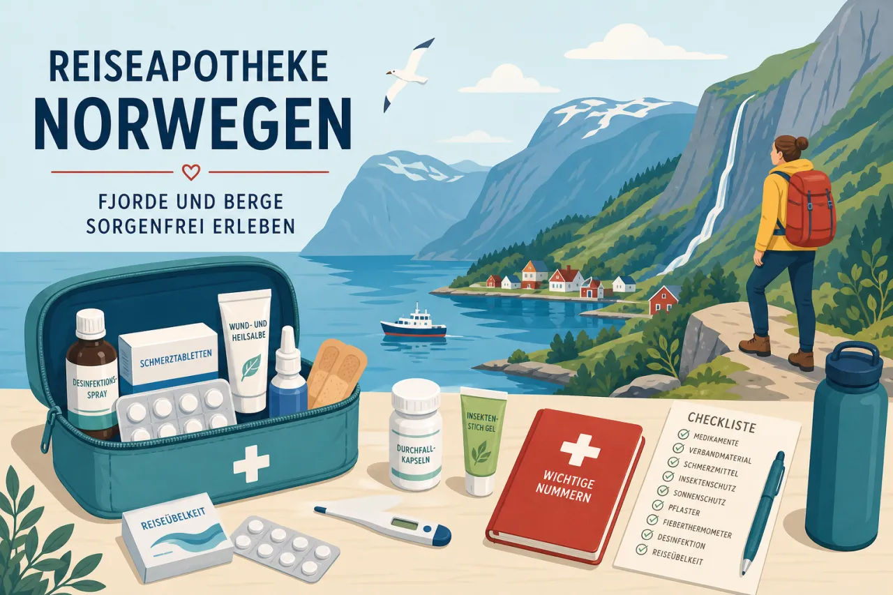 Reiseapotheke Norwegen – Fjorde und Berge sorgenfrei erleben