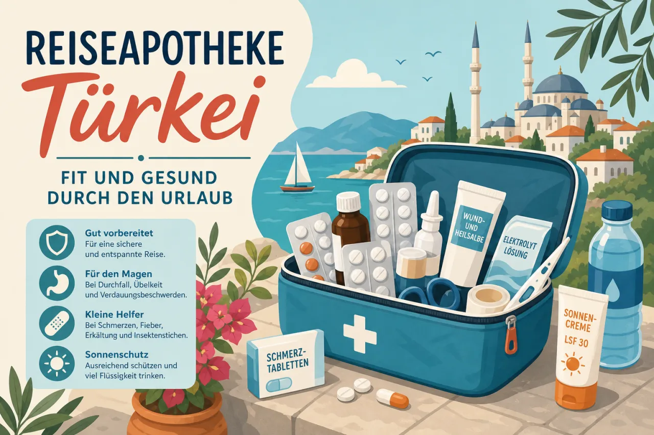 Reiseapotheke Türkei – Fit und gesund durch den Urlaub