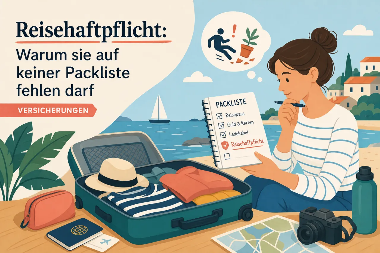 Reisehaftpflicht: Warum sie auf keiner Packliste fehlen darf