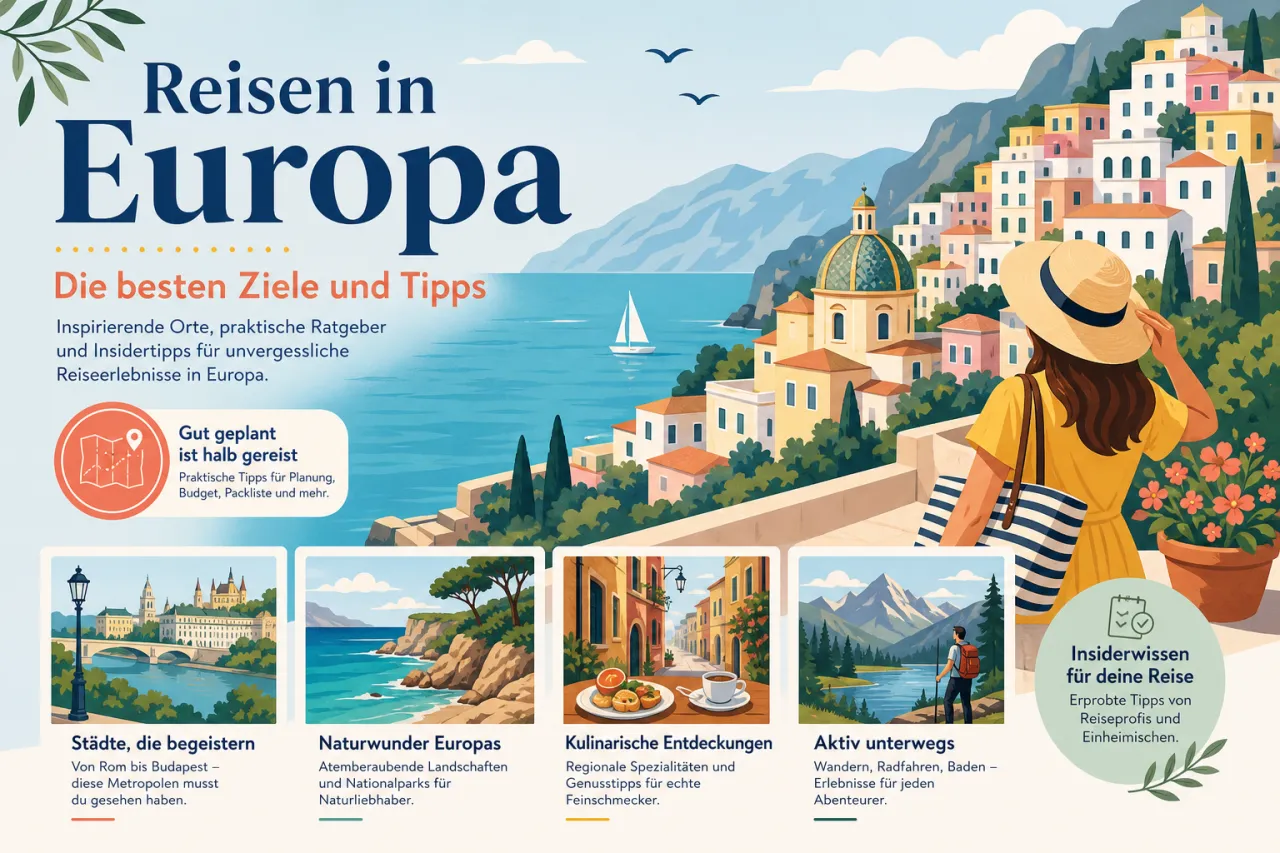 Reisen in Europa: Die besten Ziele und Tipps