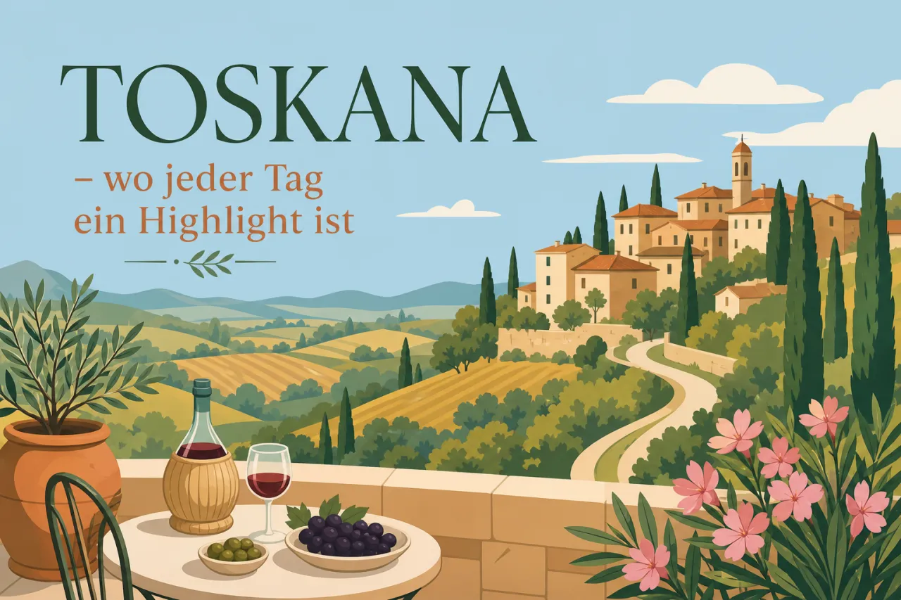 Reiseziel Toskana – wo jeder Tag ein Highlight ist