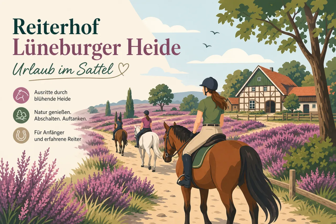 Reiterhof Lüneburger Heide: Urlaub im Sattel