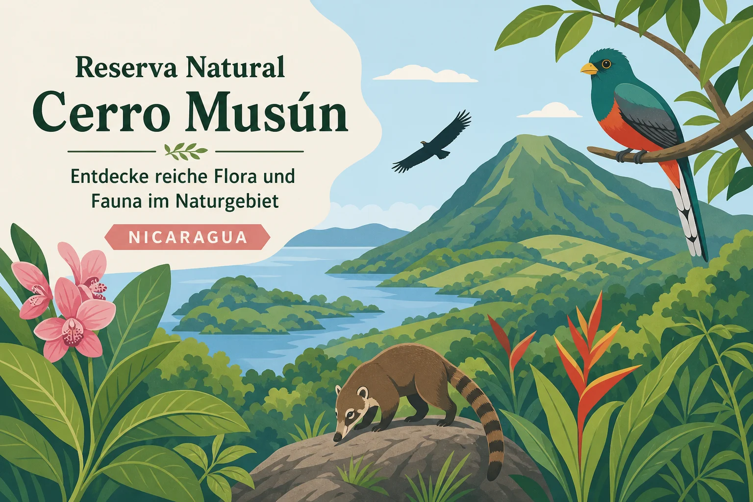 Reserva Natural Cerro Musún: Flora, Fauna und Wandern in Zentralnicaragua