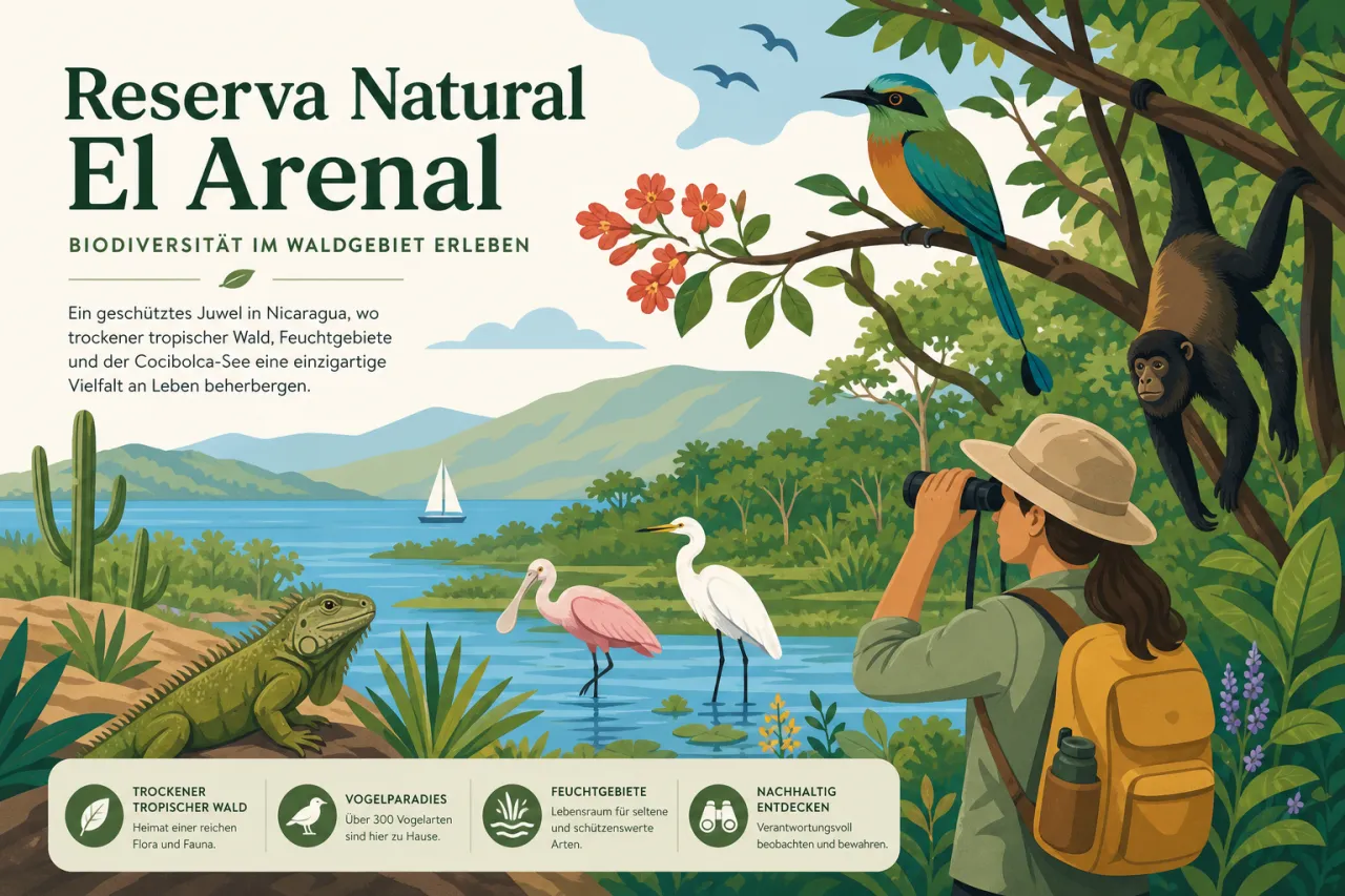 Reserva Natural El Arenal: Biodiversität im Waldgebiet erleben