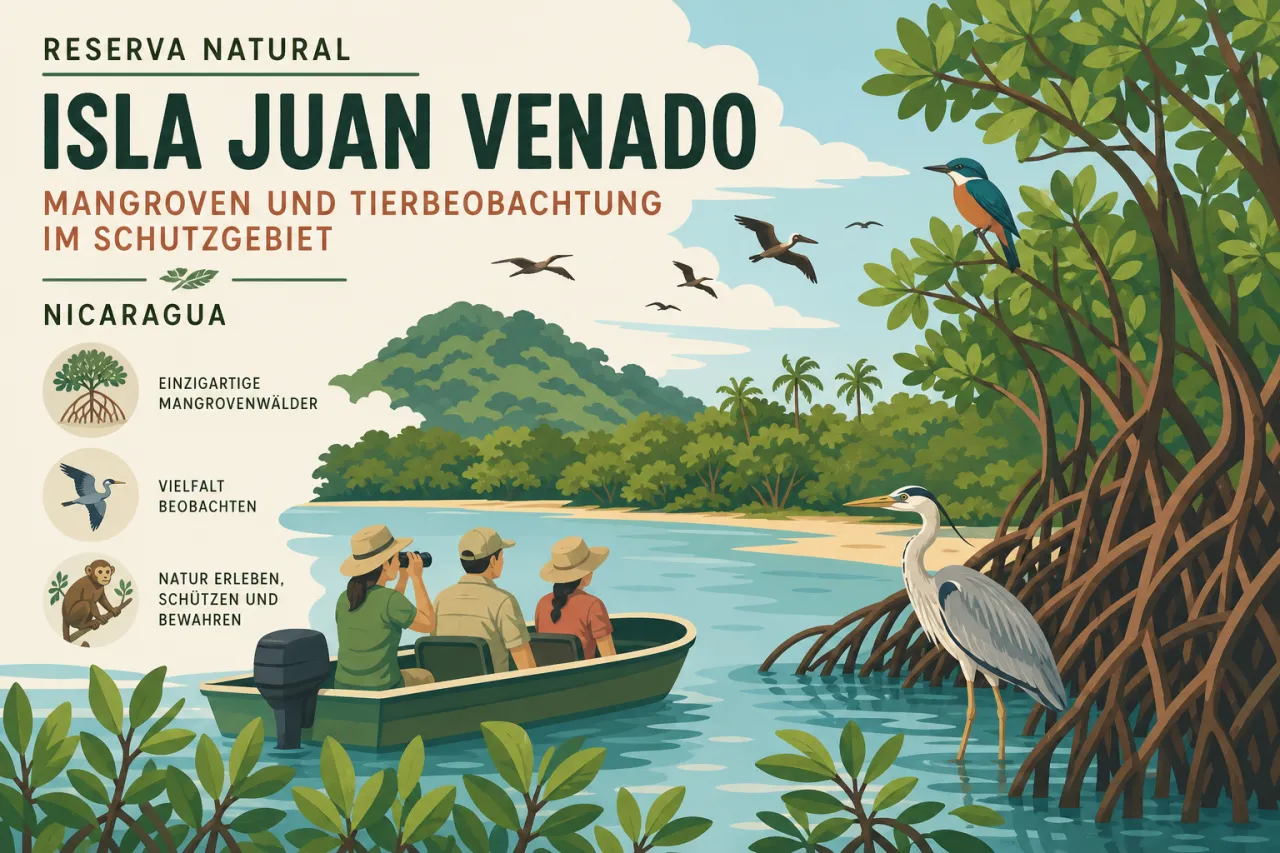 Reserva Natural Isla Juan Venado: Mangroven und Tierbeobachtung im Schutzgebiet