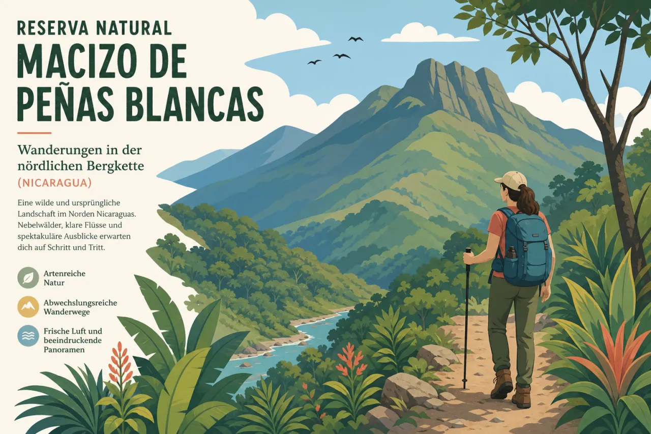 Reserva Natural Macizo de Peñas Blancas: Wanderungen in der nördlichen Bergkette