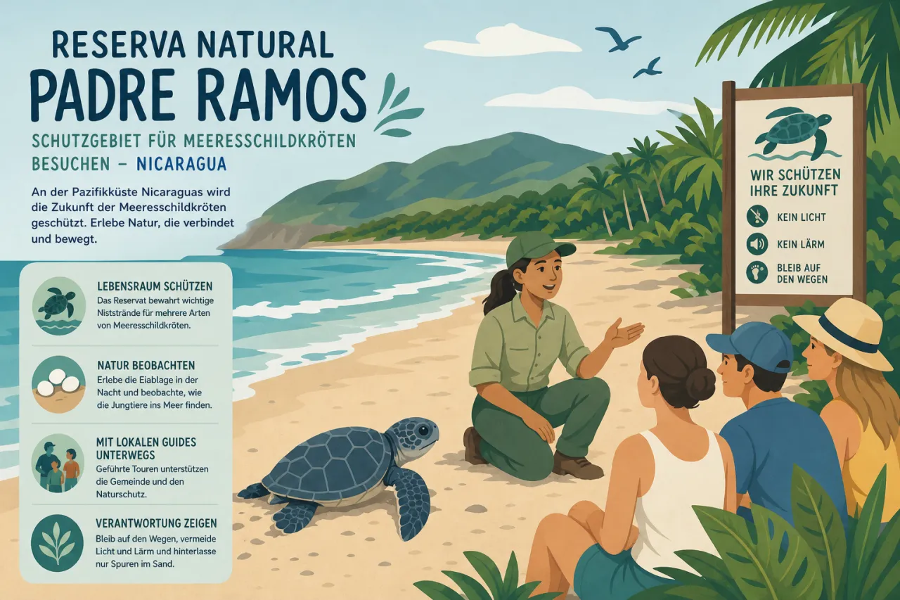 Reserva Natural Padre Ramos: Schutzgebiet für Meeresschildkröten besuchen