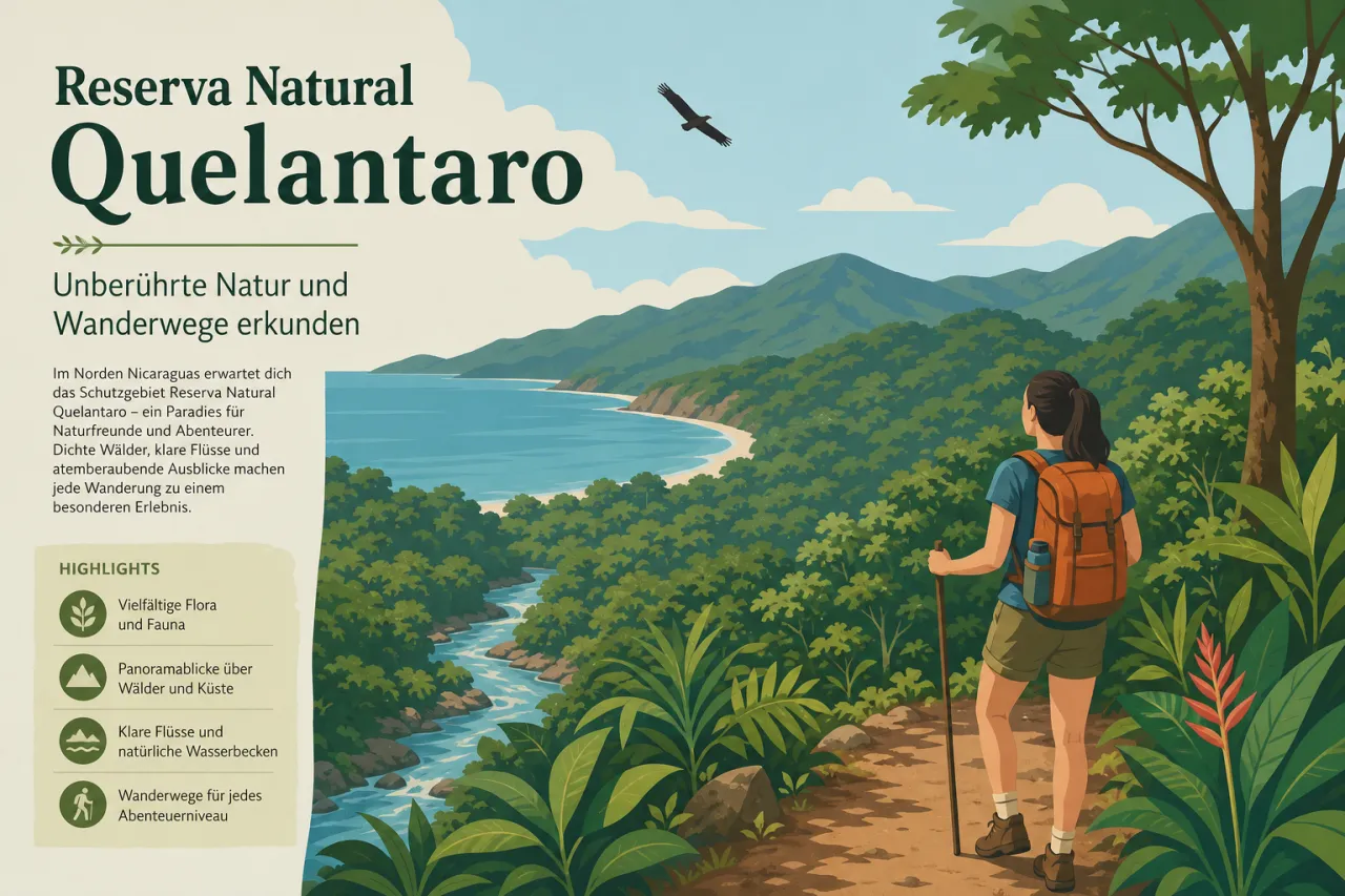 Reserva Natural Quelantaro: Wanderwege, Natur und Kultur in Nicaragua