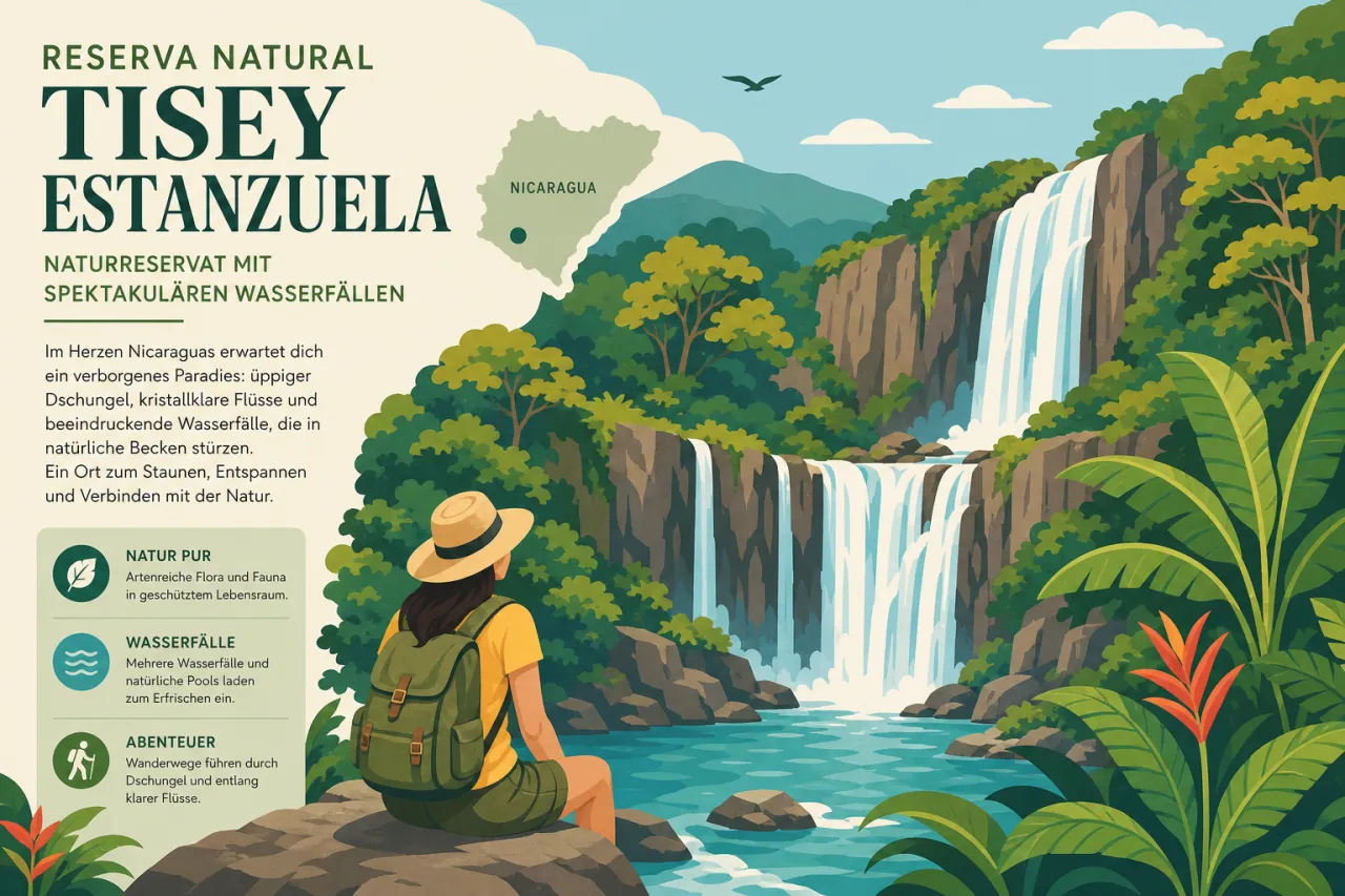 Reserva Natural Tisey Estanzuela: Naturreservat mit spektakulären Wasserfällen