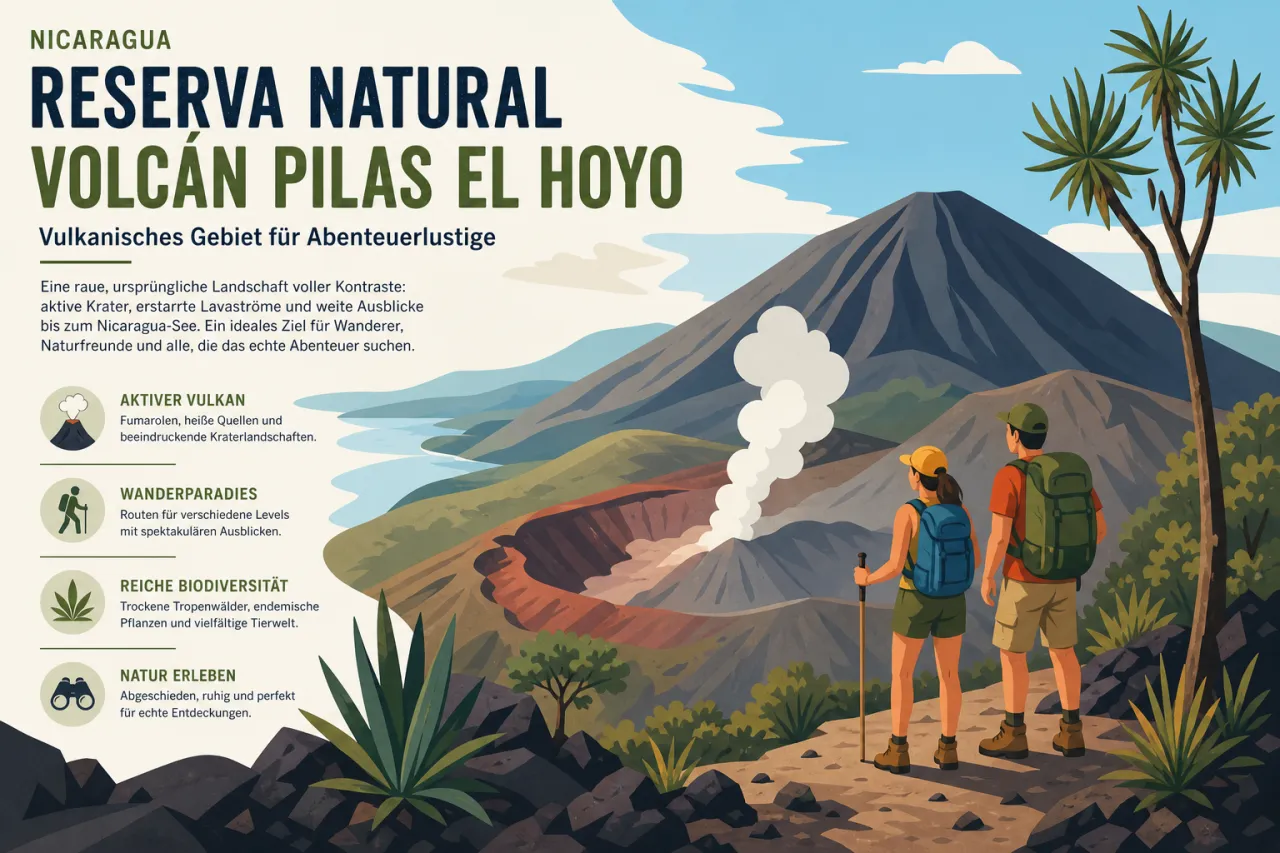 Reserva Natural Volcán Pilas El Hoyo: Vulkanisches Gebiet für Abenteuerlustige