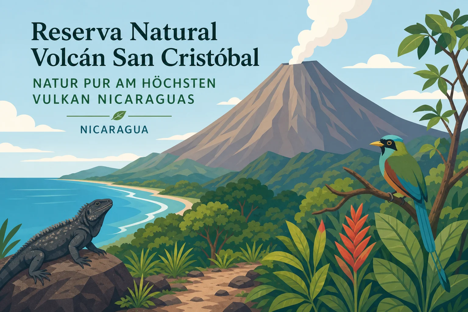 Reserva Natural Volcán San Cristóbal: Natur pur am höchsten Vulkan Nicaraguas