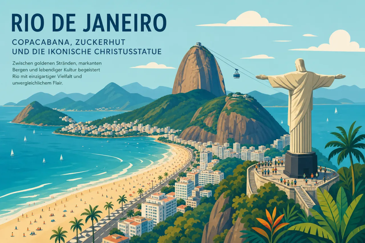 Rio de Janeiro: Copacabana, Zuckerhut und die ikonische Christusstatue