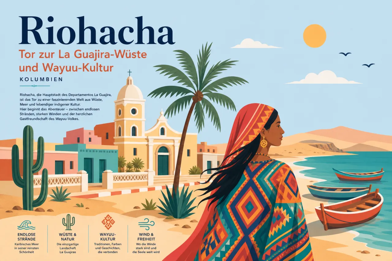 Riohacha: Tor zur La Guajira-Wüste und Wayuu-Kultur
