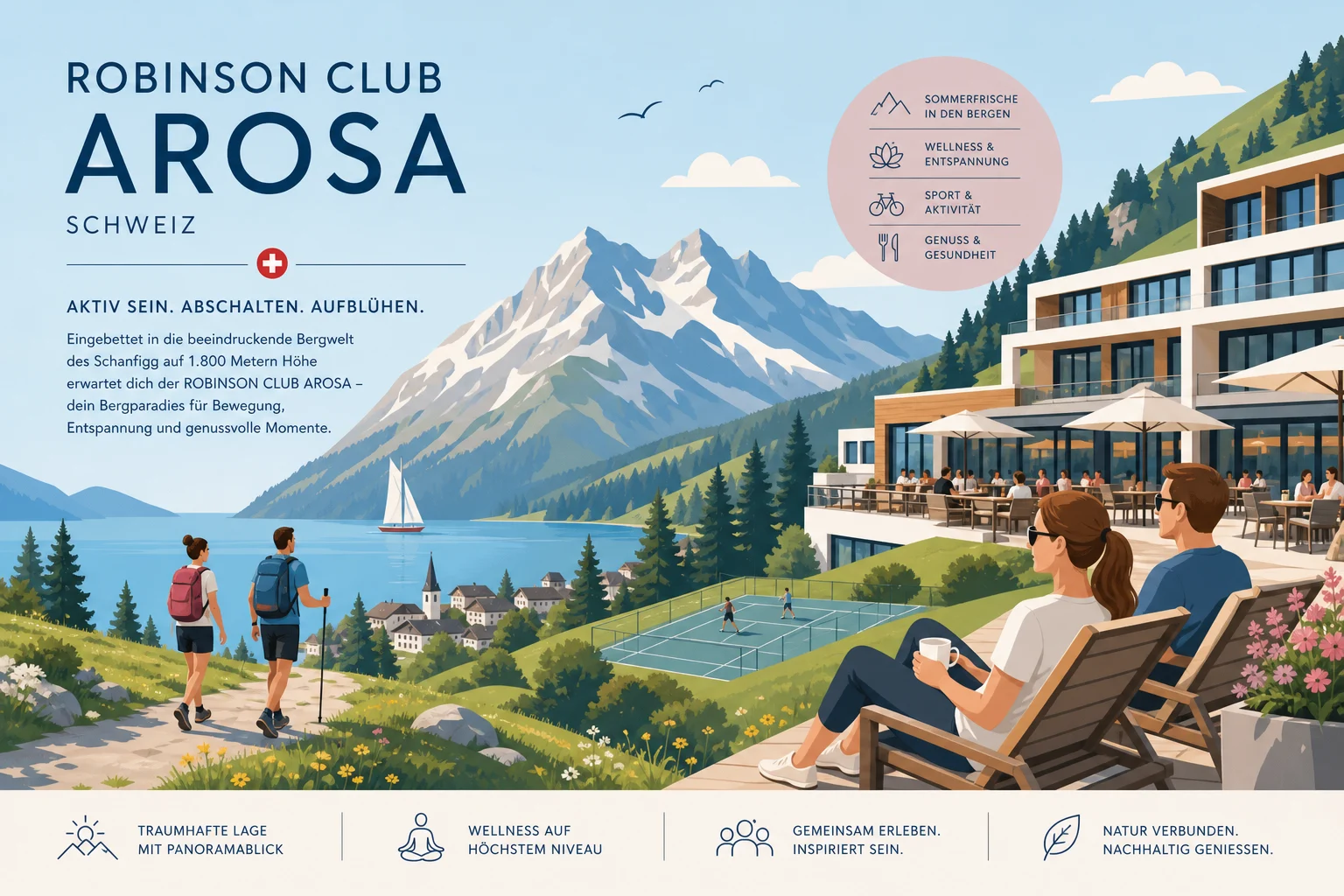 ROBINSON CLUB AROSA in der Schweiz