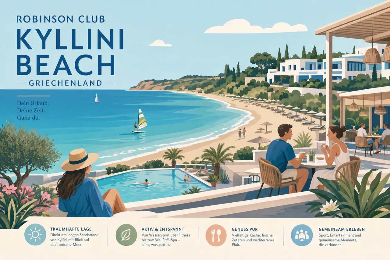 ROBINSON CLUB KYLLINI BEACH in Griechenland