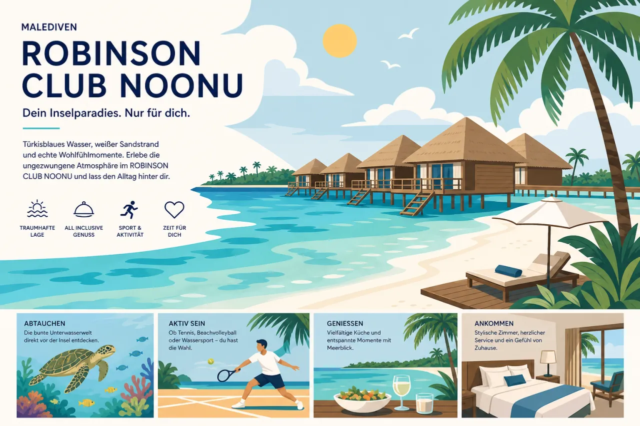 ROBINSON CLUB NOONU auf den Malediven