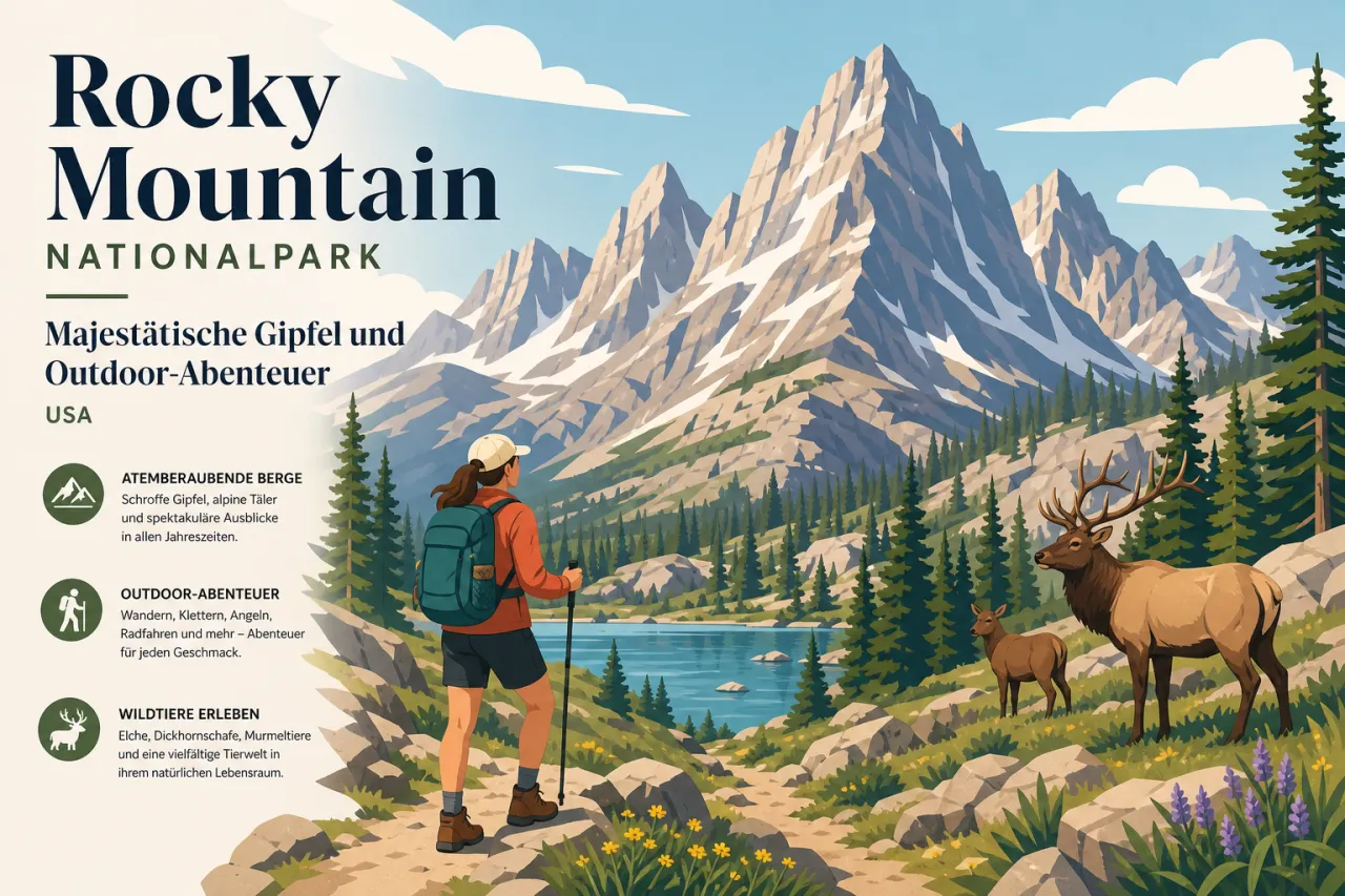 Rocky Mountain Nationalpark: Majestätische Gipfel und Outdoor-Abenteuer