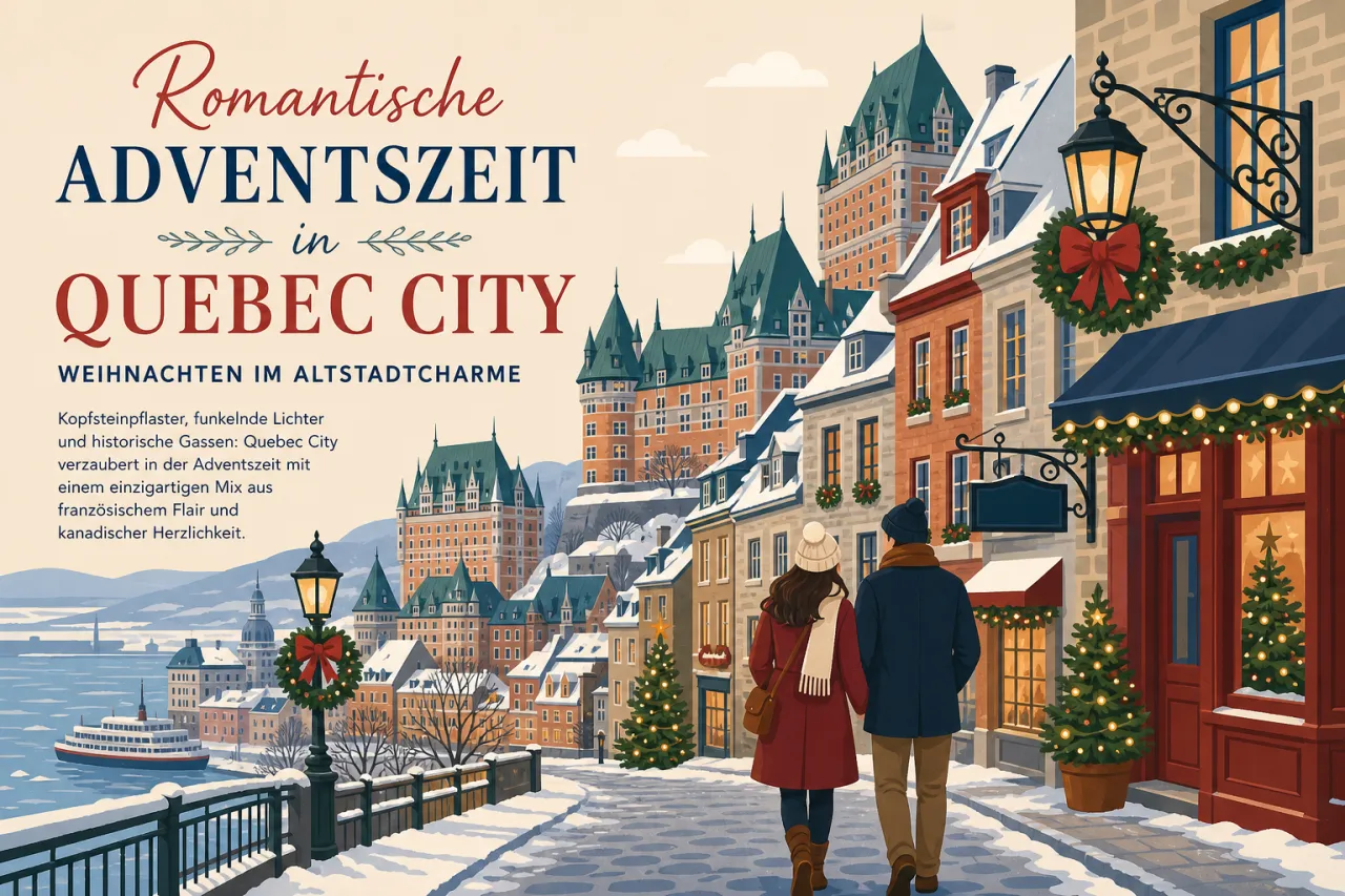 Romantische Adventszeit in Quebec City – Weihnachten im Altstadtcharme