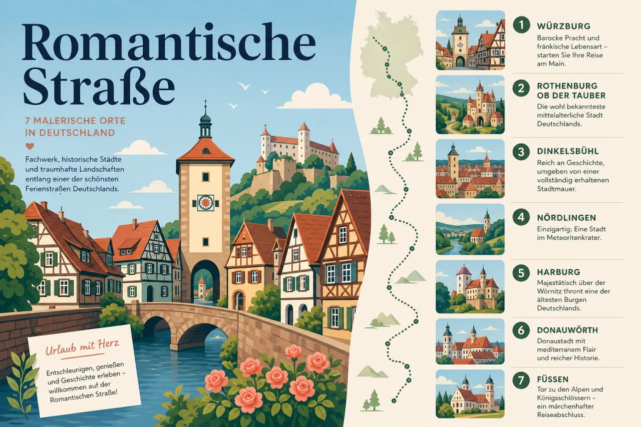 Romantische Straße – 7 malerische Orte in Deutschland