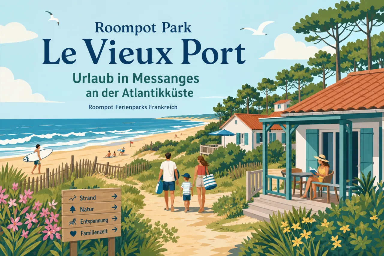 Roompot Park Le Vieux Port: Urlaub in Messanges an der Atlantikküste