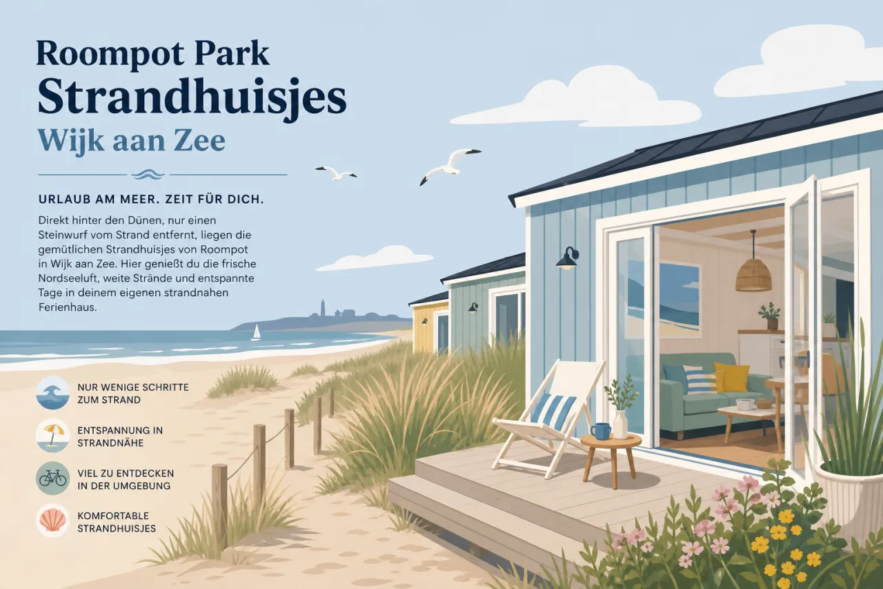 Roompot Park - Strandhuisjes Wijk aan Zee