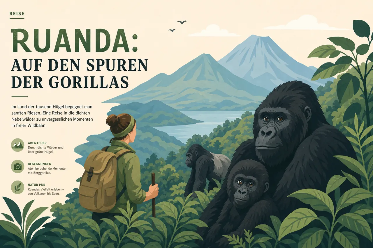 Ruanda: Auf den Spuren der Gorillas