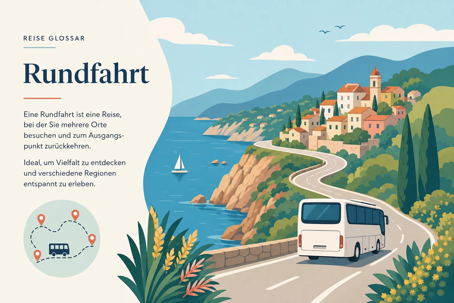 Rundfahrt: Bedeutung, Beispiele und Tipps für deine Tour