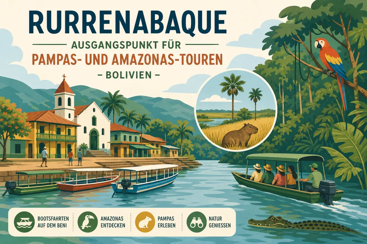 Rurrenabaque: Ausgangspunkt für Pampas- und Amazonas-Touren