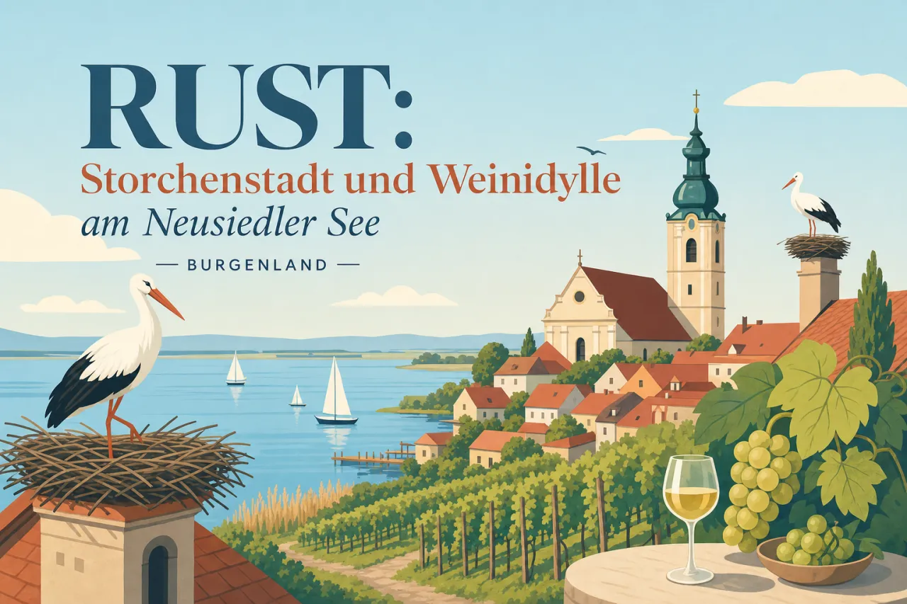 Rust: Storchenstadt und Weinidylle am Neusiedler See