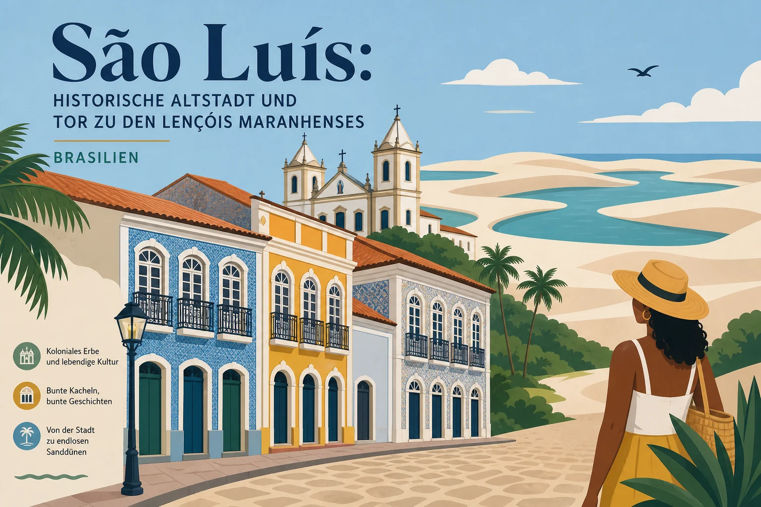 São Luís: Historische Altstadt und Tor zu den Lençóis Maranhenses