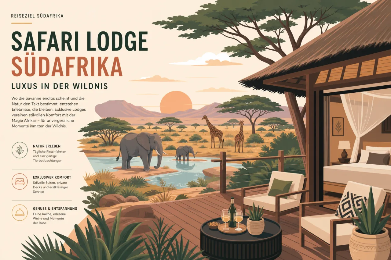 Safari Lodge Südafrika: Luxus in der Wildnis