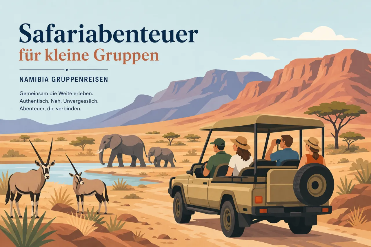 Safariabenteuer für kleine Gruppen