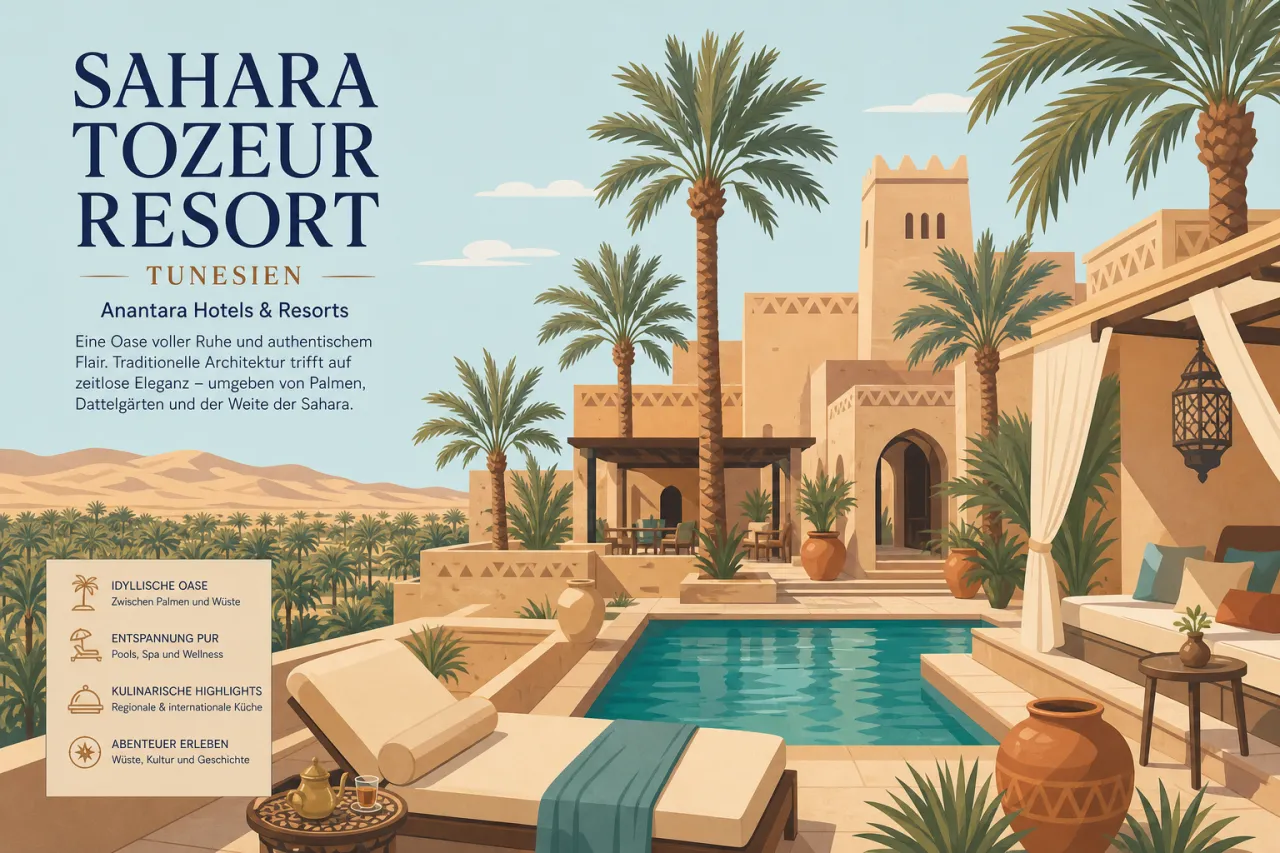 Sahara Tozeur Resort in Tunesien